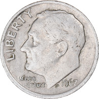Monnaie, États-Unis, Dime, 1967 - 1946-...: Roosevelt