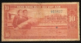 South Vietnam Viet Nam 10 Dong VF REPLACEMENT Banknote Note 1962 - Pick # 05 / 02 Photos - Viêt-Nam