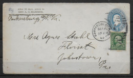 USA  Lettre PAP 1899 Parkersburg - ...-1900