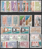 Grande Série Coloniale Monuments De Nubie 26 Timbres Neufs Sans Charnières - Zonder Classificatie