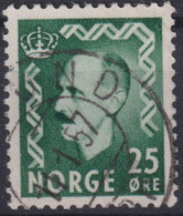 1955 Norwegen. ° Mi:NO 396, Sn:NO 345, Yt:NO 361, King Haakon VII - Used Stamps
