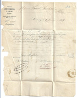 Seraing   *  (document 1879 )  Société John Cockerill - Comptabilité  (Huy 1879) - Seraing