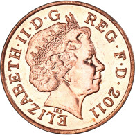 Monnaie, Grande-Bretagne, Penny, 2011 - 1 Penny & 1 New Penny