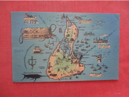 Map. Block Island  Rhode Island    Ref 6070 - Otros & Sin Clasificación