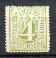 Col33 Allemagne Anciens états Hambourg  N° 18 Neuf Sans Gomme  : 6,50€ - Hambourg