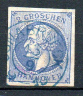 Col33 Allemagne Anciens états Hanovre  N° 18 Oblitéré : 50,00€ - Hanover