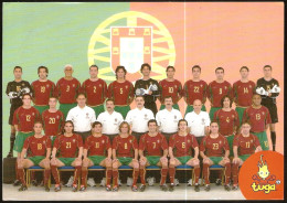FOOTBALL - PORTOGALLO 2002 - CAMPIONATI MONDIALI DI CALCIO - STATIONERY - CARD RACCOMANDATA - M - 2002 – Zuid-Korea / Japan