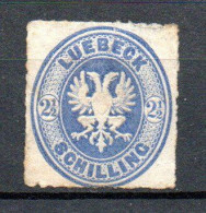 Col33 Allemagne Anciens états Lubeck  N° 11 Neuf Sans Gomme : 140,00€ - Lubeck