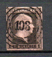 Col33 Allemagne Anciens états Prusse  N° 3 Oblitéré : 11,00€ - Usati