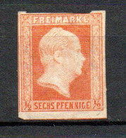 Col33 Allemagne Anciens états Prusse  N° 2 Neuf Sans Gomme Réimpression Cote : 100,00€ - Postfris