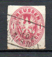 Col33 Allemagne Anciens états Prusse  N° 17 Oblitéré Cote : 1,50€ - Usati