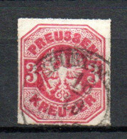 Col33 Allemagne Anciens états Prusse  N° 25 Oblitéré Cote : 40,00€ - Used