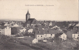 CPA SAINT LOUP SUR SEMOUSE 51 - Vue Générale - Saint-Loup-sur-Semouse