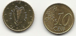 Irland, 10 Cent, 2002,  Vz, Sehr Gut Erhaltene Umlaufmünzen - Irlande