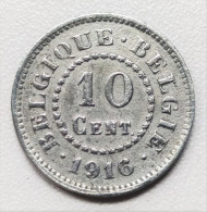 Belgique - 10 Centimes 1916 - 10 Cent