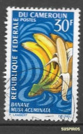 CAMEROUN  1967 Fruits    Banana (Musa Acuminata)   Ø USED - Cameroun (1960-...)