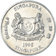 Monnaie, Singapour, 20 Cents, 1996 - Singapour