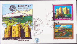 Europa CEPT 1977 Italie - Italy - Italien FDC2 Y&T N°1299 à 1300 - Michel N°1567 à 1568 - 1977