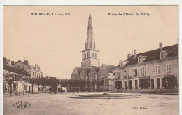  *** 21 ***   MEURSAULT  Place De L'hôtel De Ville TTB écrite  - Meursault