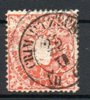 Col33 Allemagne Anciens états Saxe  N° 14 Oblitéré Cote : 3,00€ - Saxony