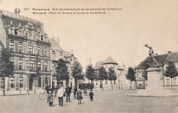 Roeselare St Amandusstraat En Standbeeld Rodenbach - Röselare