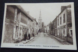 72  -  BERNAY-en-CHAMPAGNE  SARTHE  -  ROUTE DE St-SYMPHORIEN - Autres & Non Classés