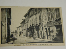 ISERE-MOIRANS-RUE DE LA REPUBLIQUE QUARTIER DE LA POSTE - Moirans