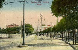 Brazil, SALVADOR, Bahia, Avenida Sete - Vitória (1910s) Postcard - Salvador De Bahia