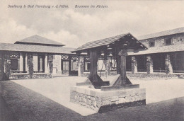 Kastell Saalburg,  Mit Brunnen  Im Atrium - Saalburg