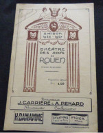 THEATRE DES ARTS DE ROUEN - SAISON 1926-1927 - PROGRAMME OFFICIEL - Programmi