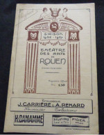 THEATRE DES ARTS DE ROUEN - SAISON 1926-1927 - PROGRAMME OFFICIEL - Programmes