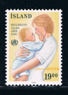 Iceland 1988 40th Anniversary WHO World Health Organization Organisations Health Celebrations Child Stamp MNH - Other & Unclassified