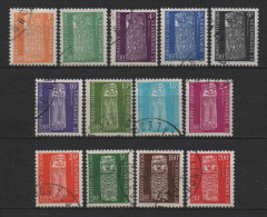 Nouvelle Calédonie  - 1959 -  Tb De Service  N° 1 à 13  - Oblit - Used - Oficiales