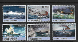 SAO-TOME SAINT-THOMAS 2008 SOUS-MARINS  YVERT N°2471/76  NEUF MNH** - U-Boote