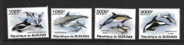 BURUNDI 2011 DAUPHINS  YVERT N°1205/08 NEUF MNH** - Dauphins