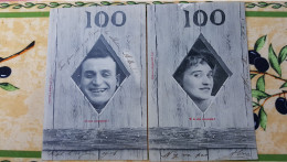 2 Cartes Militaire ,pere 100,   Y A Du Monde Et C'est Complet - Levallois Perret