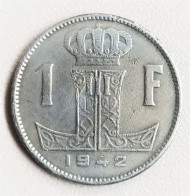 Belgique - 1 Franc 1942 - Belgique-België - 1 Franc