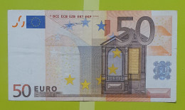 50 Euro 2002 M011 V Spain Duisenberg Circulated - 50 Euro