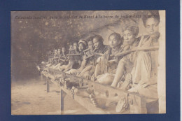 CPA Indochine Carte Photo Justice Prisonniers - Vietnam