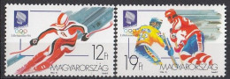 HUNGARY 4275-4276,unused - Invierno 1994: Lillehammer