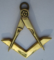 INSIGNE PENDENTIF Maçonnique Franc Maçon Franc-Maçonnerie - Franc-Maçonnerie