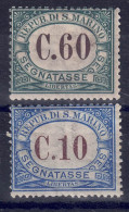 San Marino 1897 - PORTO, MiNr. 5, Gefalzt * / MLH - Segnatasse