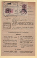 Redevances Des Taxes Telephoniques - Montreuil Sous Bois - 1944 - Timbres Fiscaux - Telegramas Y Teléfonos