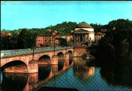 46433) CARTOLINA DI TORINO-PONTE VITTORIO EMANUELE E GRAN MADRE DI DIO- VIAGGIATA - Brücken