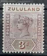 Zululand 1894/96 N°17 *TB Cote 18€ - Zululand (1888-1902)