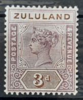 Zululand 1894/96 N°17 *TB Cote 18€ - Zoulouland (1888-1902)