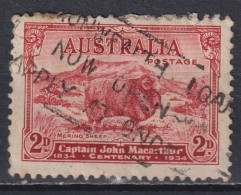 Timbre Oblitéré D'Australie De 1934 N°97 - Usados