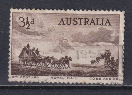Timbre Oblitéré D'Australie De 1955 N°220 - Usados