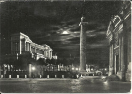 Roma (Lazio) Colonna E Foro Traiano E Altare Della Patria (Monumento A Vittorio Emanuele II), Notturno, By Night - Altare Della Patria