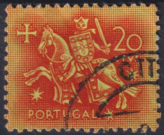 1953 Portugal ° Mi:PT 794, Sn:PT 763, Yt:PT 776, Ritter Zu Pferd (aus Dem Siegel Von König Dinis) - Used Stamps